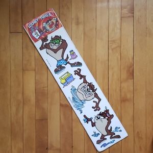 Vintage 1992 ChomaToonz Taz Tasmanian Devil Decals